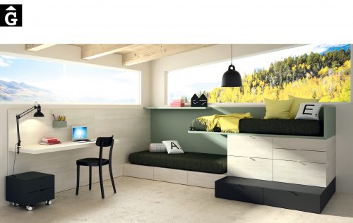 Lagrama Montreal habitacions juvenils by mobles Gifreu Porqueres Girona-Recovered