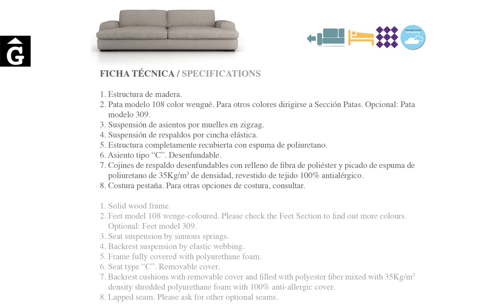 142 1 Jaja Moradillo by mobles Gifreu tapisseria de qualitat sofas relax llits puff pouf chaixelongues butaques sillons