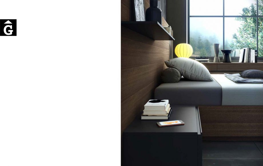 Moble habitació programa Area mobles Ciurans distribuït per mobles Gifreu programa modular disseny atemporal realitzat amb materials i ferratges de qualitat estil modern minimal