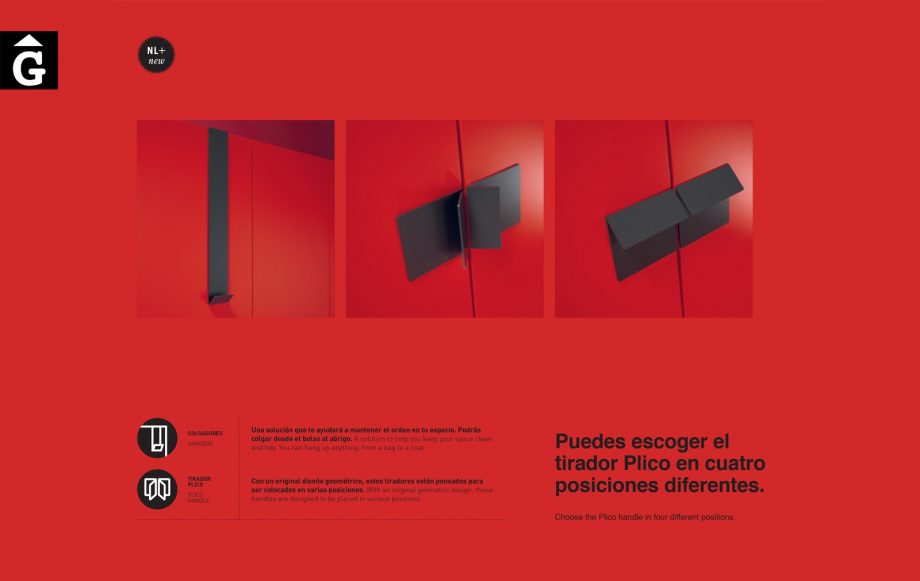 Detall tirador 60 0 JJP NoLimits by Mobles GIFREU Girona Armaris a mida modern minim elegant atemporal