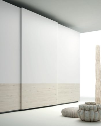 Armari Zen portes corredisses blanc i abet JJP NoLimits by Mobles GIFREU Girona Armaris a mida modern minim elegant atemporal