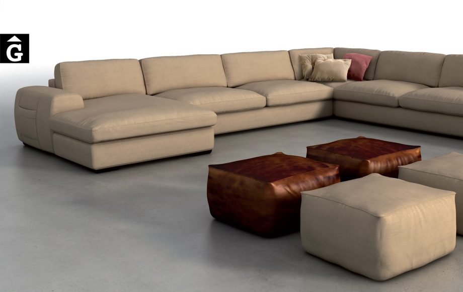 Jaja Moradillo by mobles Gifreu tapisseria de qualitat sofas relax llits puff pouf chaixelongues butaques sillons