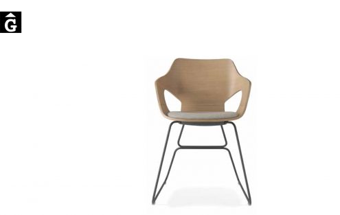Cadira Olé potes metall seient coixí braços fusta Loyra muebles by mobles Gifreu Idees per la llar moble de qualitat
