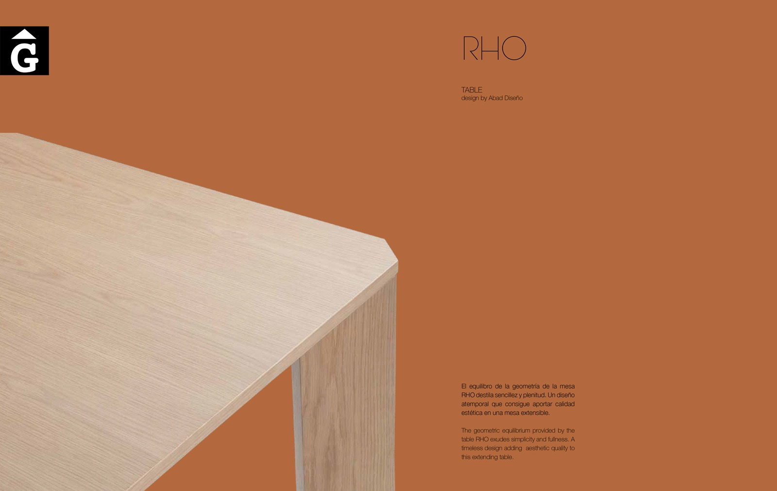 Taula RHO Loyra muebles by mobles Gifreu Idees per la llar moble de qualitat