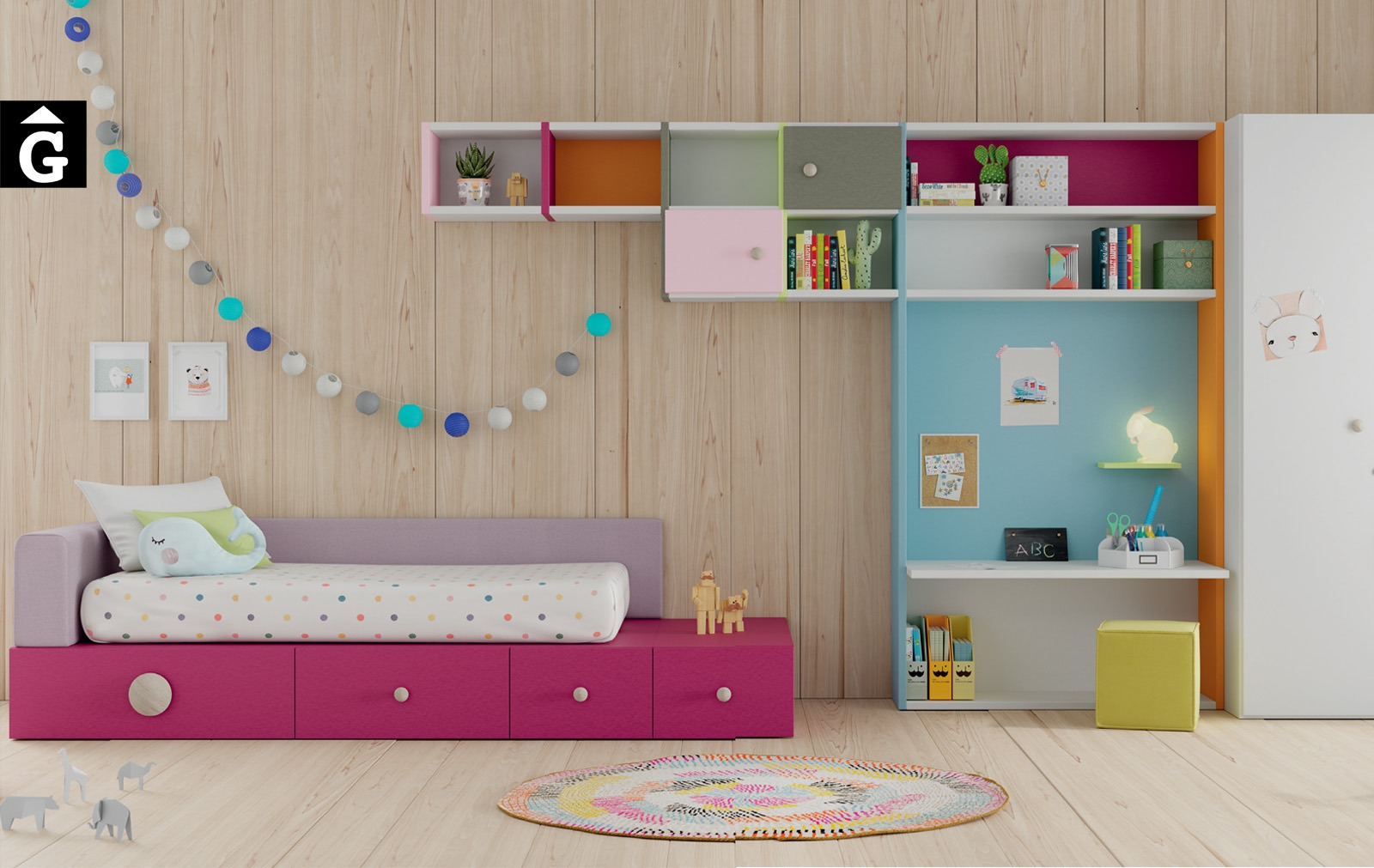 Airbox moble habitacions Juvenils – Lagrama by mobles Gifreu