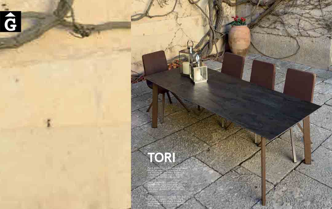 Taula-menjdador-Tori-extensible-porcellànic-picat-Pure-Designs-mobles-Gifreu