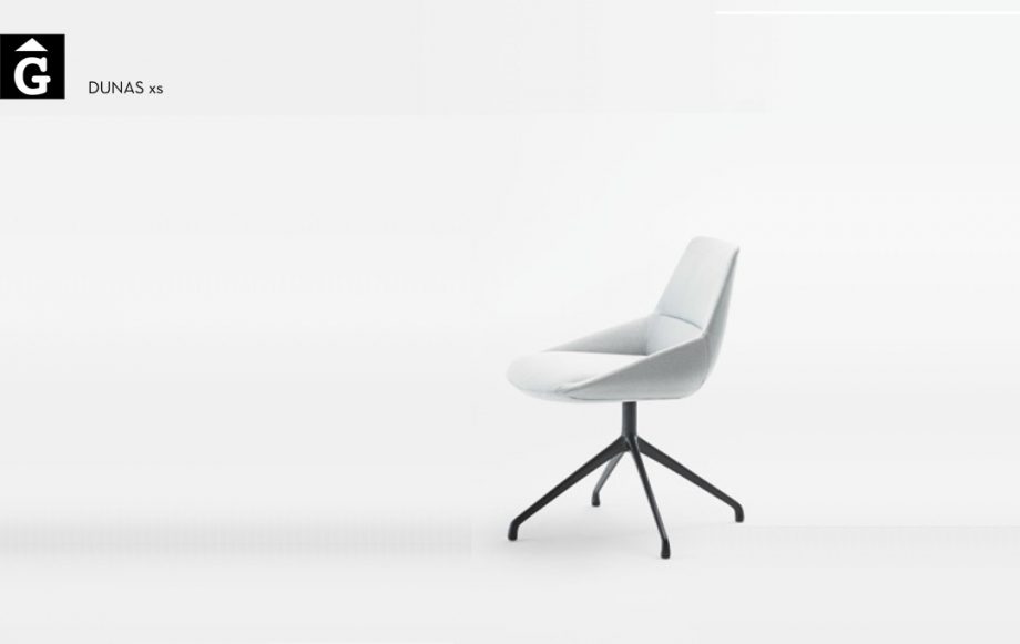 Cadira peu central metall Dunas XS Inclass mobles Gifreu