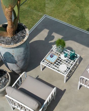 Butaques d'exterior blanques Komodo | Nardi | mobiliari d'exterior amb disseny i a preus perfectes