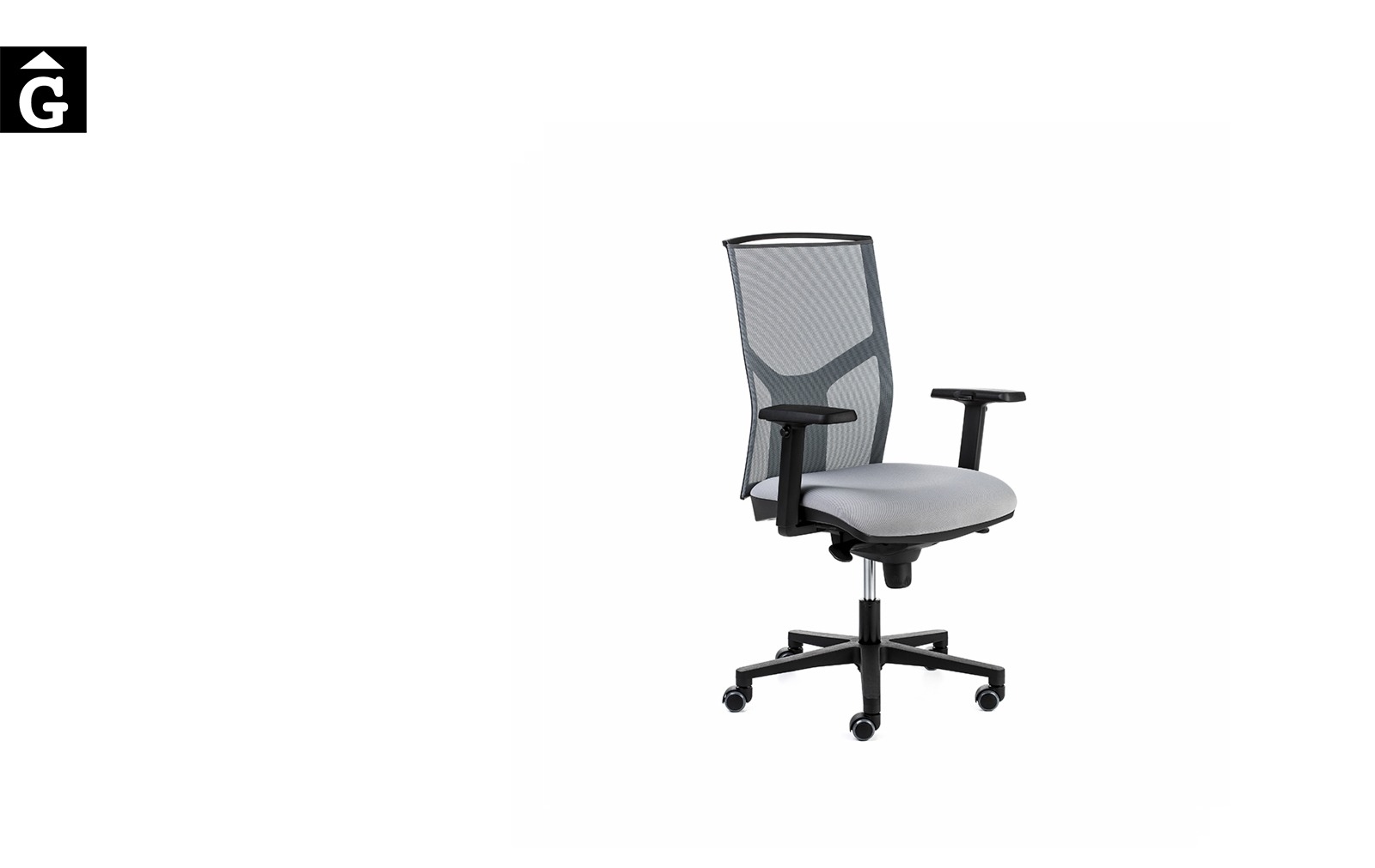 Cadira oficina negra Akita Pro Vista general | Mobles Oficina | Dile | mobiliari d’oficina molt interessant | Dileoffice | mobles Gifreu | botiga | Contract | Mobles nous oficina