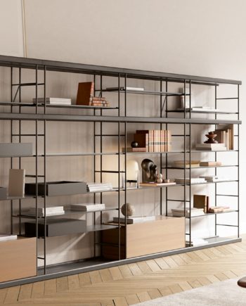 Bost | Sistema modular estanteria Bost dissenyat per Yonoh | Treku | mobles contemporanis amb tradició | mobles Gifreu