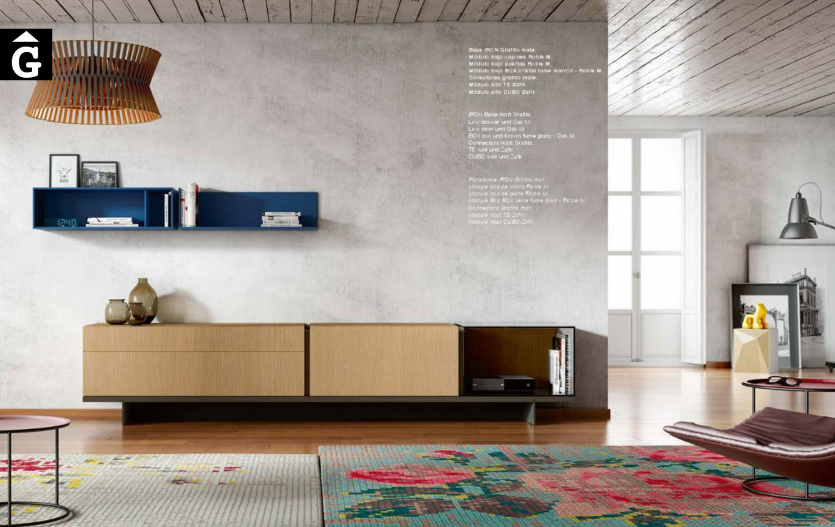 MOBLE-44-CONNECTOR-EMEDE-mobles-by-Mobles-GIFREU-Girona-ESPAI-EMEDE-Epacio-emede-Muebles-MD-moble-menjador-Sala-estar-habitatge-qualitat-laca-xapa-natural