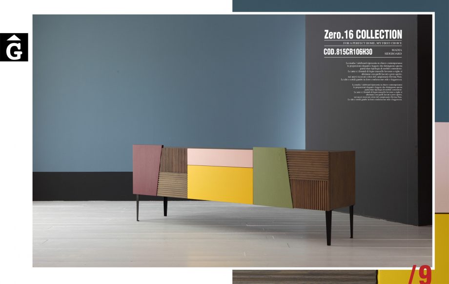 Devina Nais 9 Aparador color 1 by Mobles GIFREU Girona modern qualitat vanguardia minim elegant atemporal