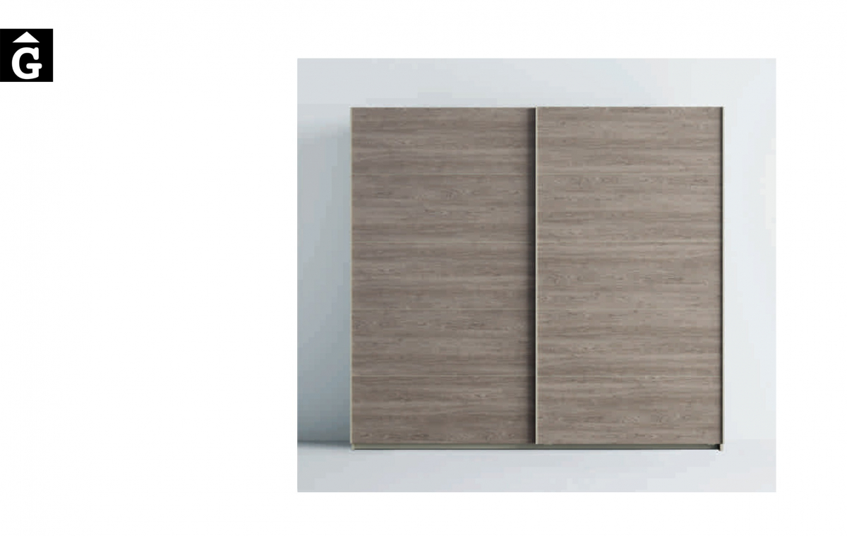 Lagrama armari 12 Porta A5 Vidre blau by Mobles GIFREU Girona modern qualitat vanguardia minim elegant atemporal