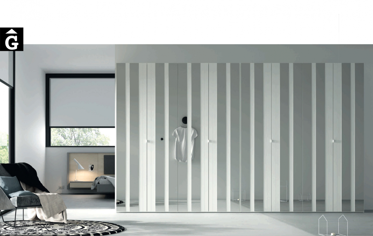 Lagrama armaris AV mirall tot by Mobles GIFREU Girona modern qualitat vanguardia minim elegant atemporal