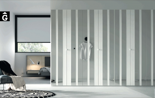 Lagrama armaris porta corredera AV mirall by Mobles GIFREU Girona modern qualitat vanguardia minim elegant atemporal