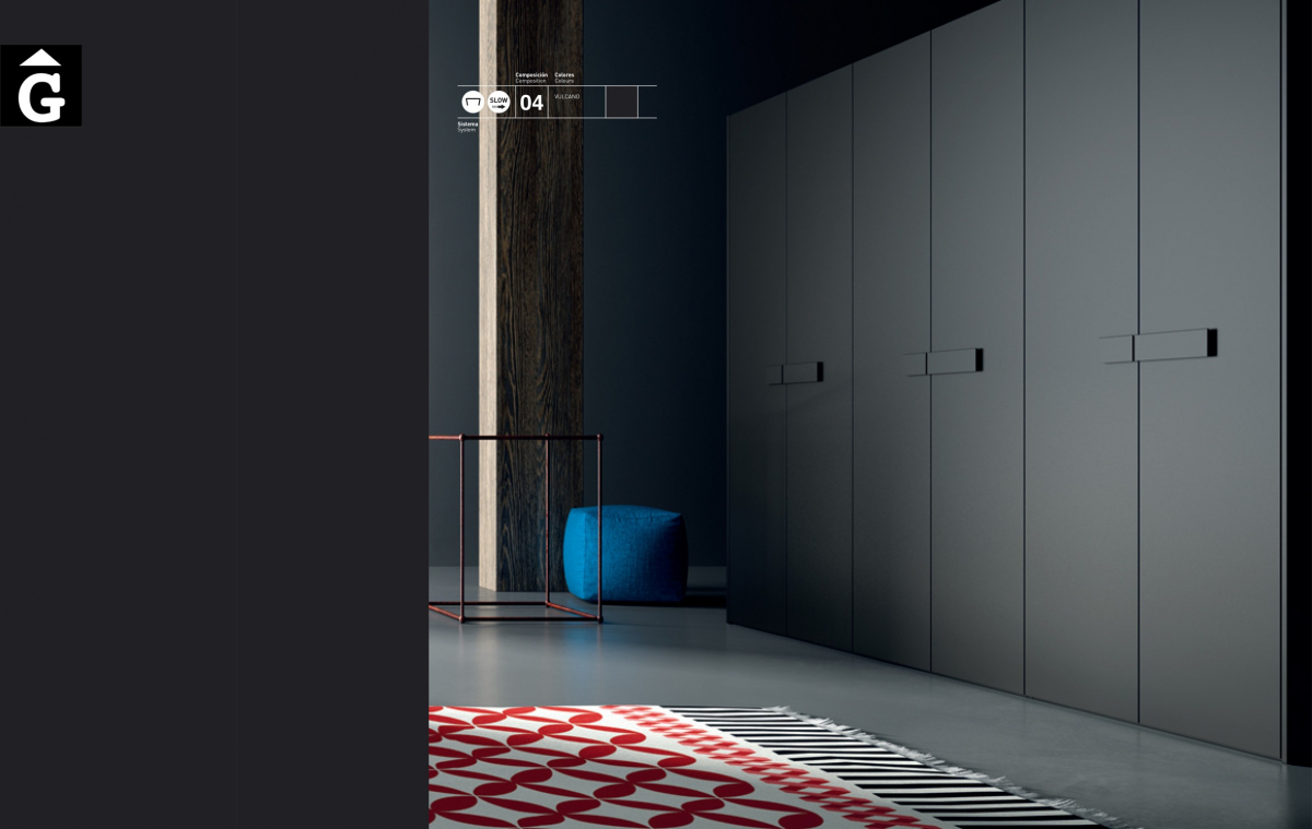 Armari negre 15 JJP NoLimits by Mobles GIFREU Girona modern minim elegant atemporal
