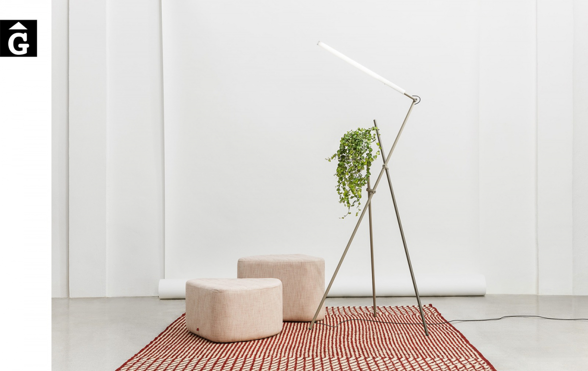 Làmpada de peu Asana | Làmpada escultura | mobles Gifreu | Distribuïdor oficial Girona