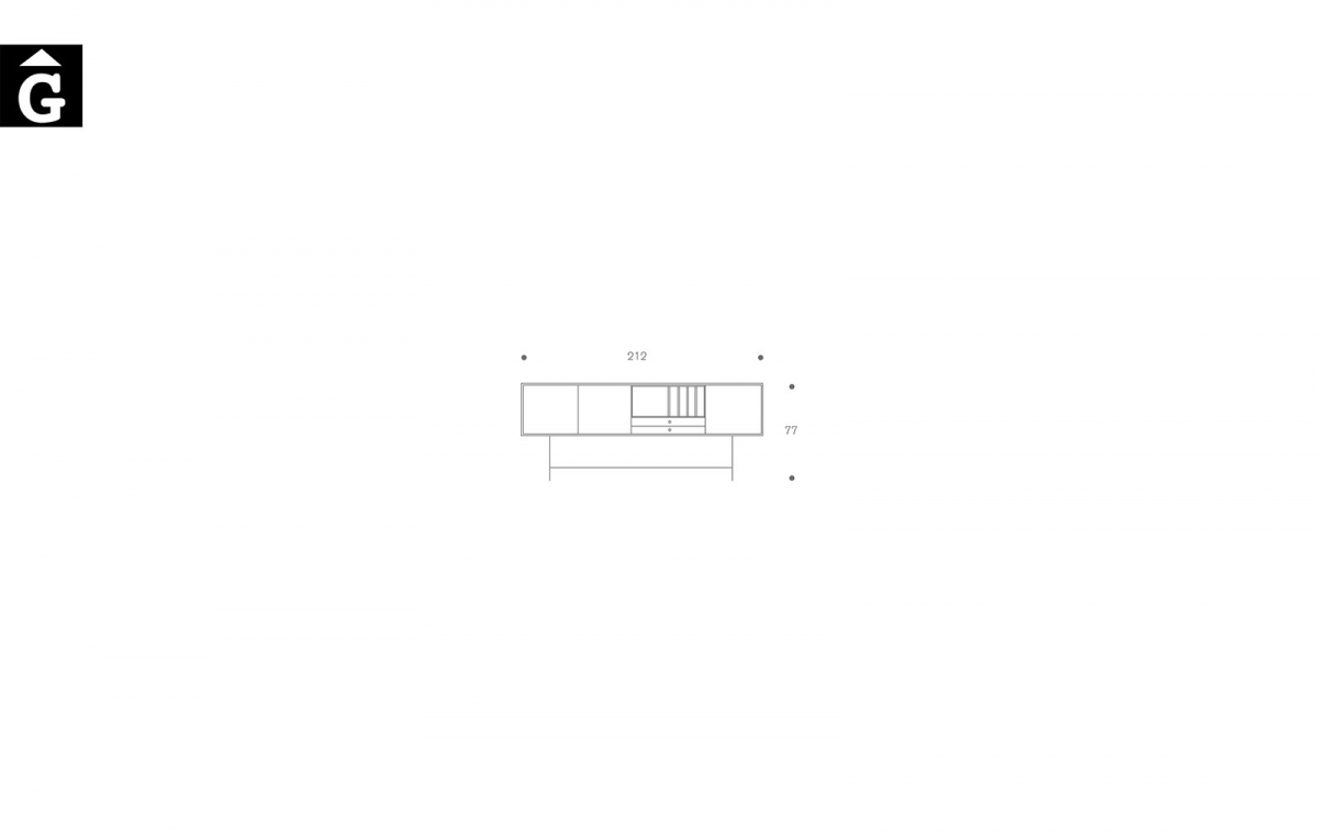 Aura programa modular muebles Treku by mobles Gifreu Idees per la llar moble de qualitat