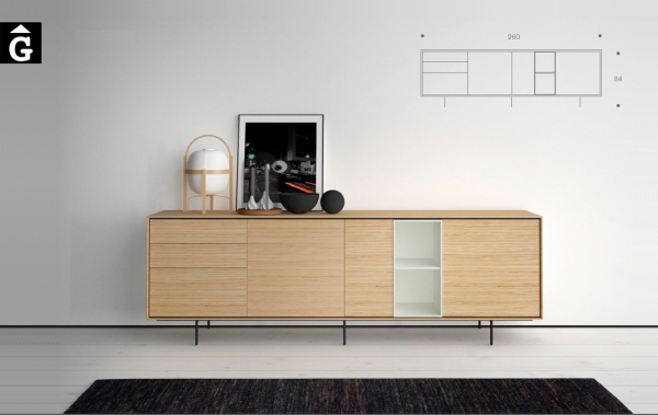 Moble bufet Aura Treku by mobles Gifreu Idees per la llar moble de qualitat