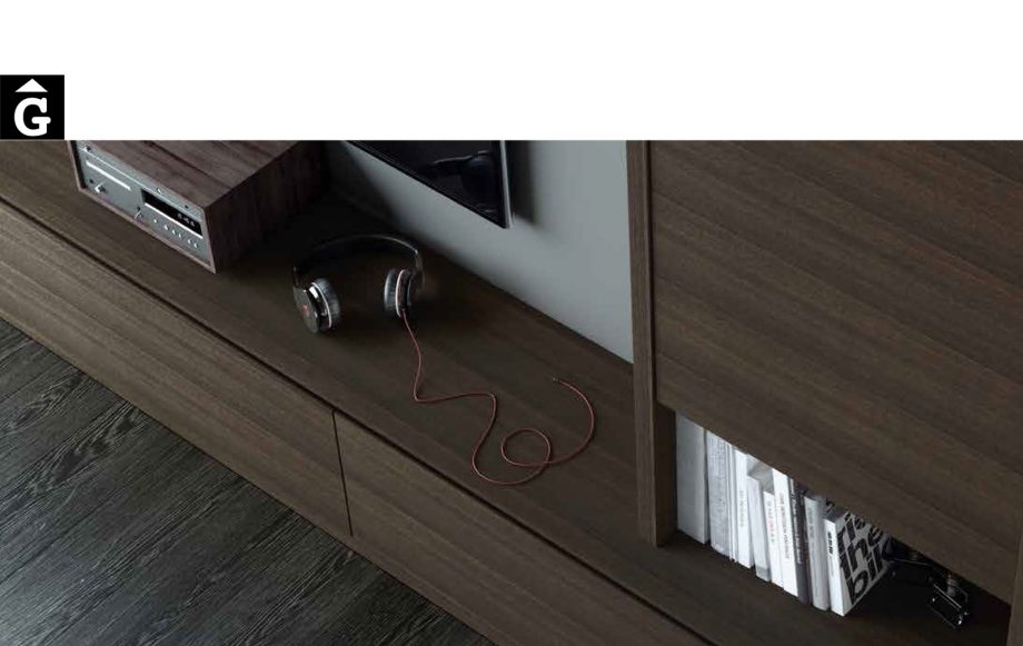 Detall Area mobles Ciurans per mobles Gifreu programa modular disseny atemporal realitzat amb materials i ferratges de qualitat estil modern minimal