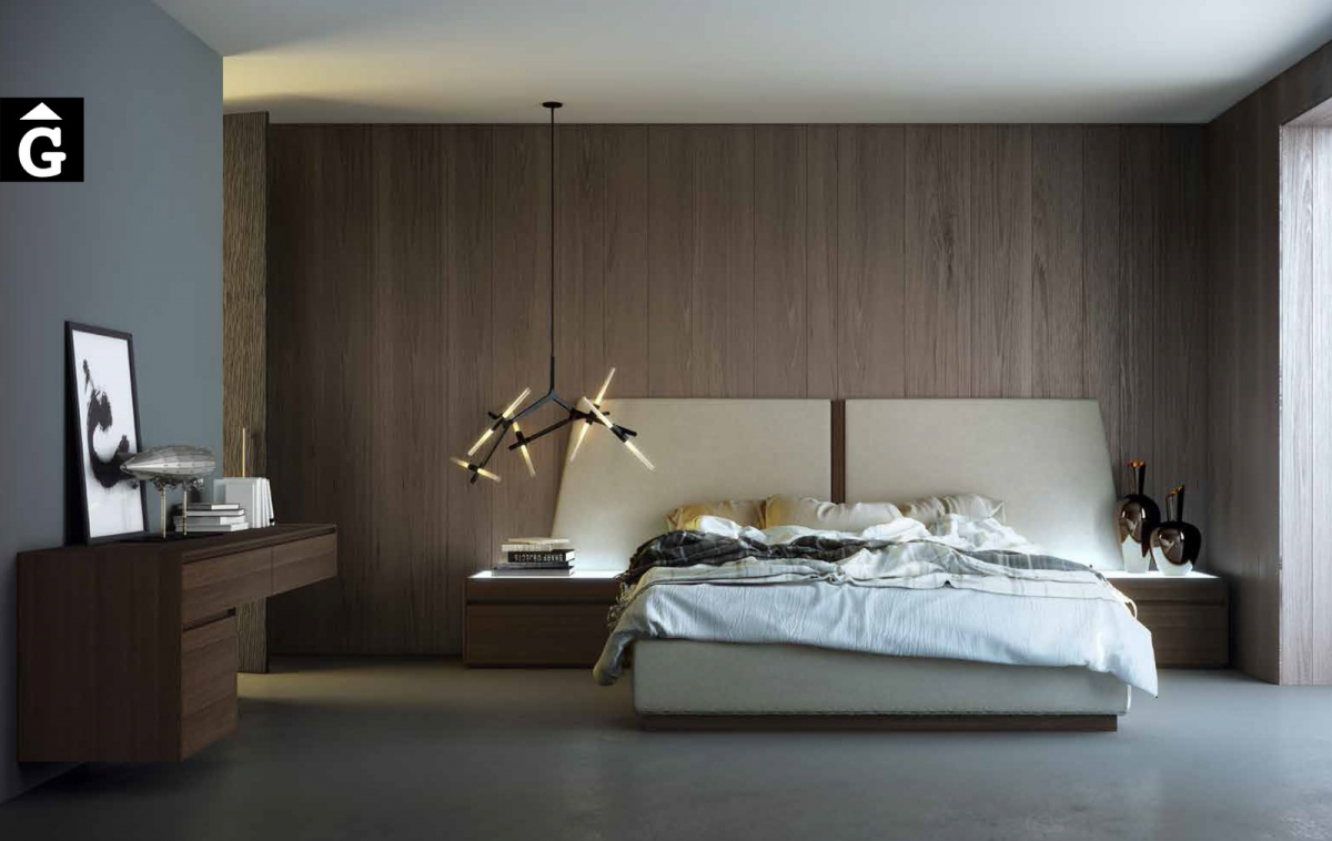 Moble habitació programa Area mobles Ciurans distribuït per mobles Gifreu programa modular disseny atemporal realitzat amb materials i ferratges de qualitat estil modern minimal