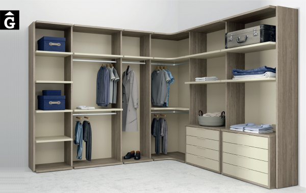 Vestidor Closet Lagrama by Mobles GIFREU Armaris Vestidors Habitcions a mida modern minim elegant atemporal