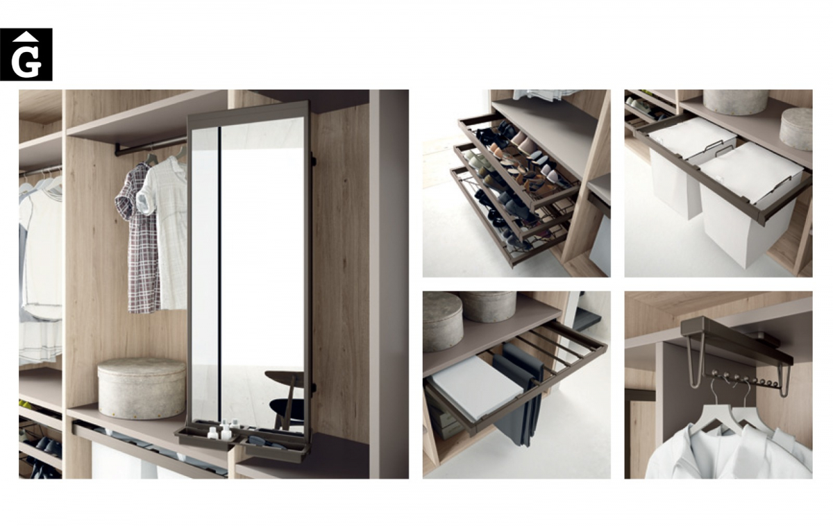 Vestidor NoLimits by Mobles GIFREU Girona Armaris a mida modern minim elegant atemporal