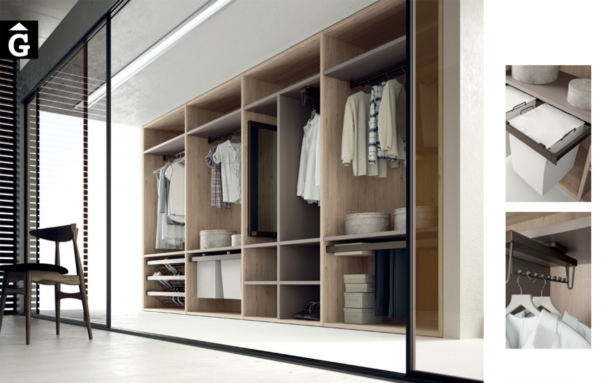 Vetidor NoLimits by Mobles GIFREU Girona Armaris a mida modern minim elegant atemporal