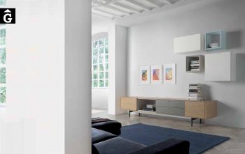 Composició moble TV 24 0 Loyra muebles by mobles Gifreu Idees per la llar moble de qualitat