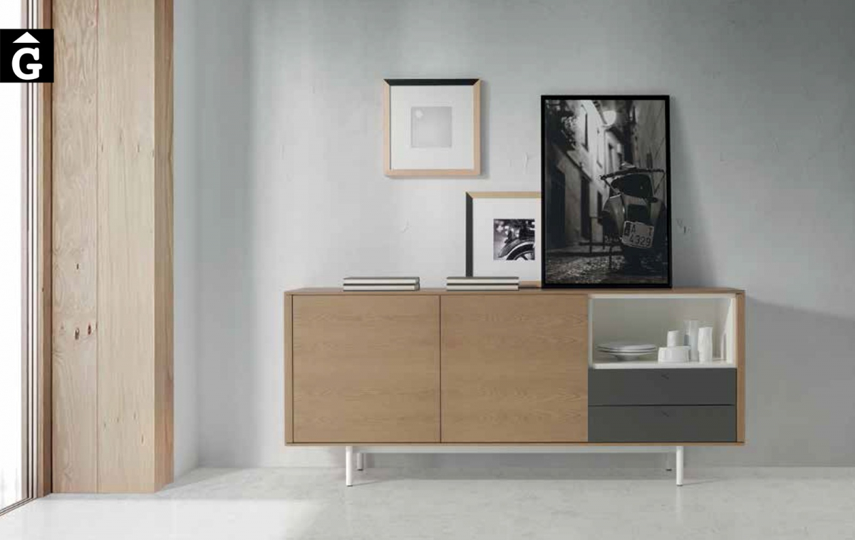 Bufet Roble essenza Loyra muebles by mobles Gifreu Idees per la llar moble de qualitat