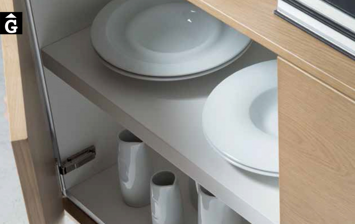 26 1 Detall bufet roble essenza Loyra muebles by mobles Gifreu Idees per la llar moble de qualitat