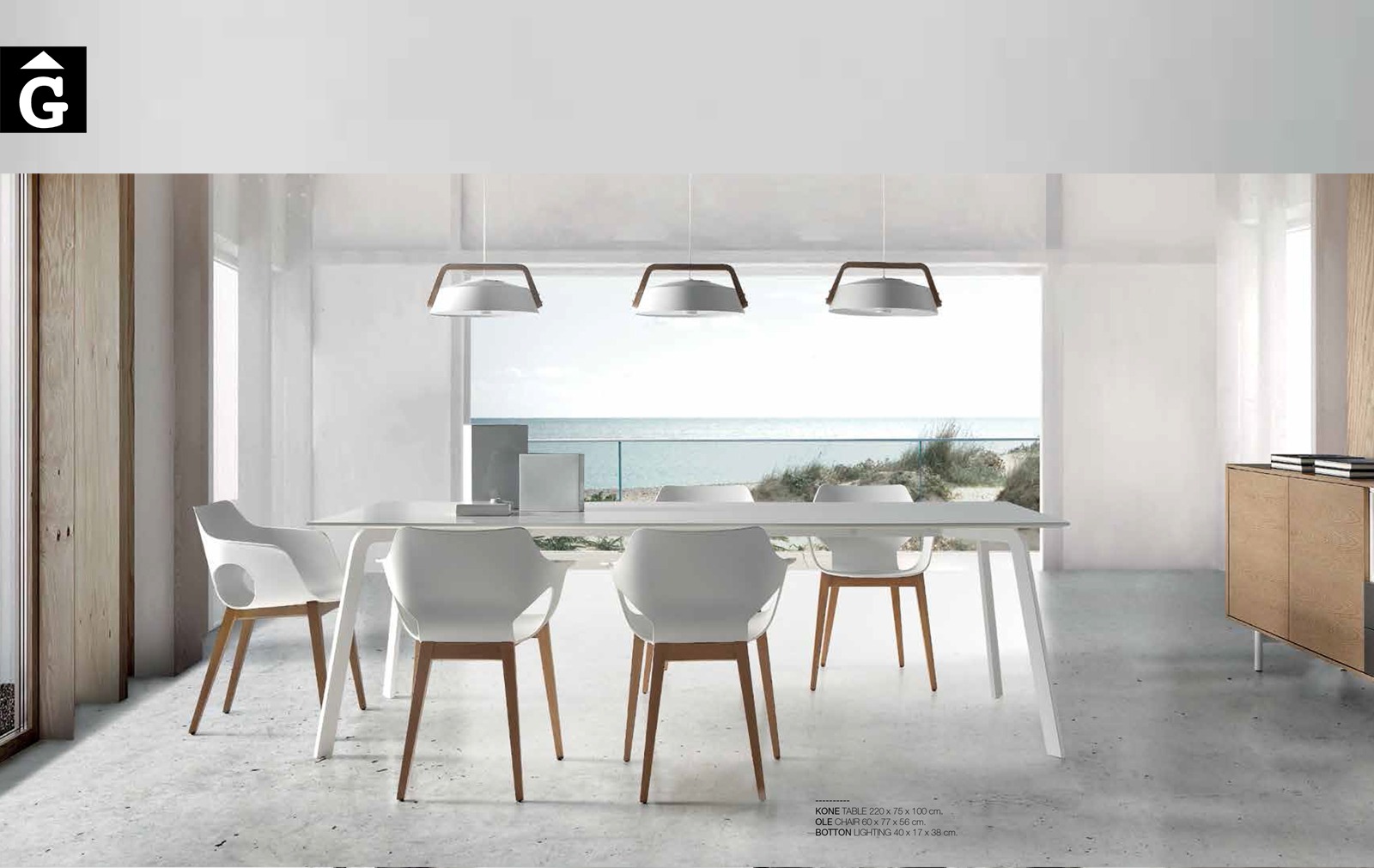 52 1 Taula Kone Loyra muebles by mobles Gifreu Idees per la llar moble de qualitat