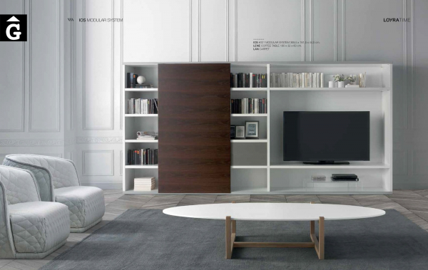 Moble TV IOS Loyra muebles by mobles Gifreu Idees per la llar moble de qualitat