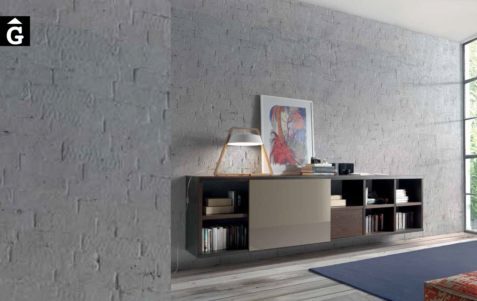 Moble bufet penjat a paret 0 Loyra muebles by mobles Gifreu Idees per la llar moble de qualitat