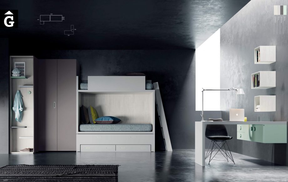Habitació QBn 7 QB NEXT Tegar by nobles GIFREU Girona modern minim elegant atemporal