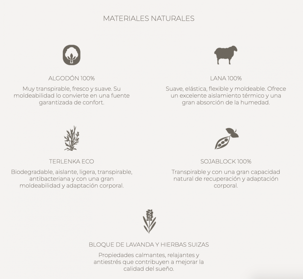Matalàs Creta Astral Nature