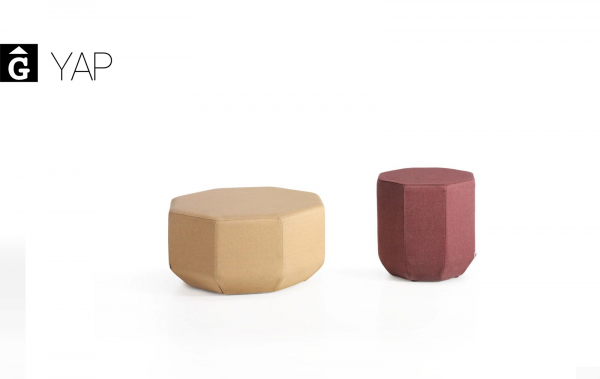 YAP puf Moradillo by mobles Gifreu tapisseria de qualitat sofas relax llits puff pouf chaixelongues butaques sillons