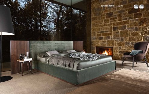 Grandanlogo llit entapissat - Ditre Italia llits entapissats disseny i qualitat alta by mobles Gifreu