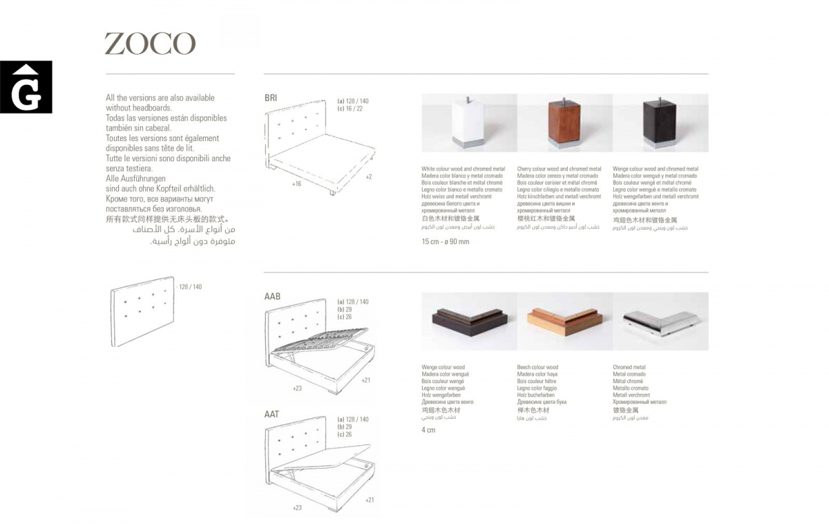 Zoco llit entapissat tecnic Beds Astral Nature descans qualitat natural i salut junts per mobles Gifreu
