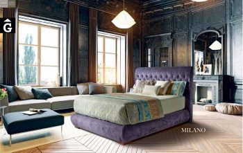 Milano llit entapissat Beds Astral Nature descans qualitat natural i salut junts per mobles Gifreu