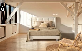 Aura llit entapissat Beds Astral Nature descans qualitat natural i salut junts per mobles Gifreu