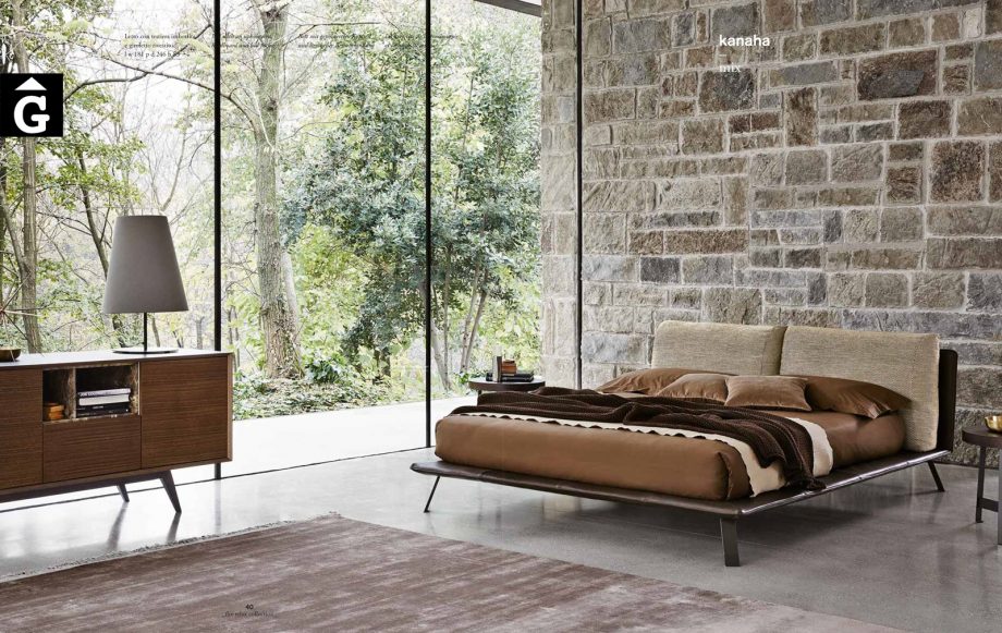 Kanaha llit entapissat ambient – Ditre Italia llits entapissats disseny i qualitat alta by mobles Gifreu