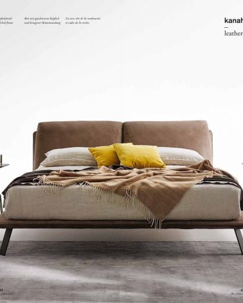 Kanaha llit entapissat pell - Ditre Italia llits entapissats disseny i qualitat alta by mobles Gifreu