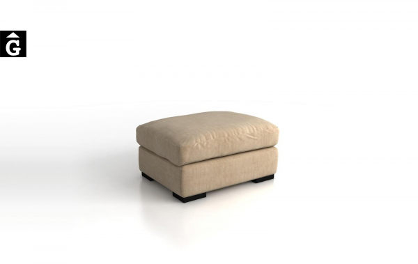 Chaiselongue puf Moradillo auxiliar i decoracio by mobles Gifreu tapisseria de qualitat