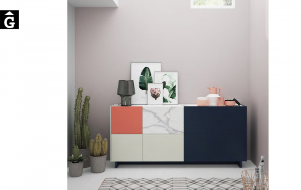 On Plus moble bufet aparador lacat mate ViVe muebles Verge programa mobles menjador rebedor living by mobles Gifreu