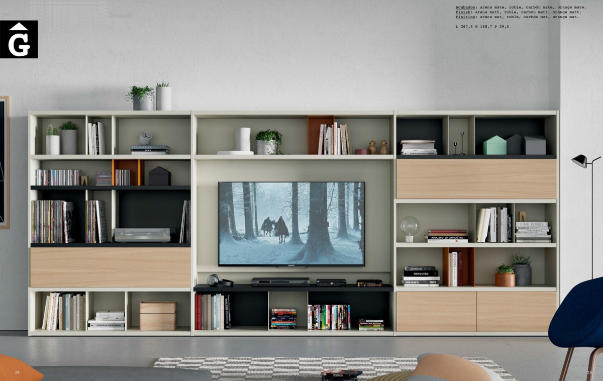 Line llibreria Tv Roure ViVe muebles Verge programa llibrera llibreries living by mobles Gifreu