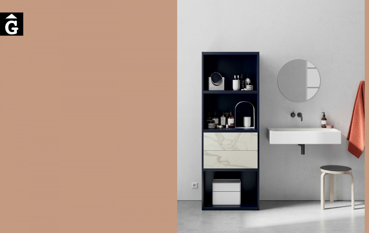 Moble llibreria bany amb calaixos LINE ViVe muebles Verge programa llibrera llibreries living by mobles Gifreu