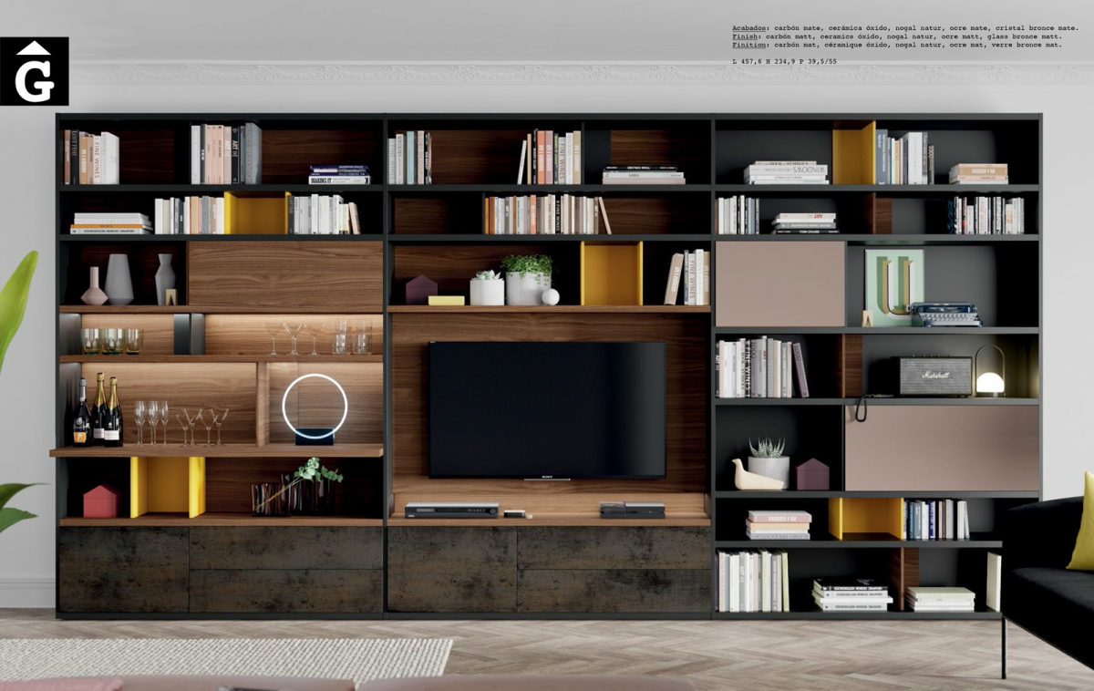 Line llibreria led ViVe muebles Verge programa llibrera llibreries living by mobles Gifreu