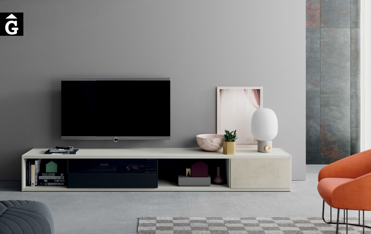 Moble TV baix Line ViVe muebles Verge programa llibrera llibreries living by mobles Gifreu