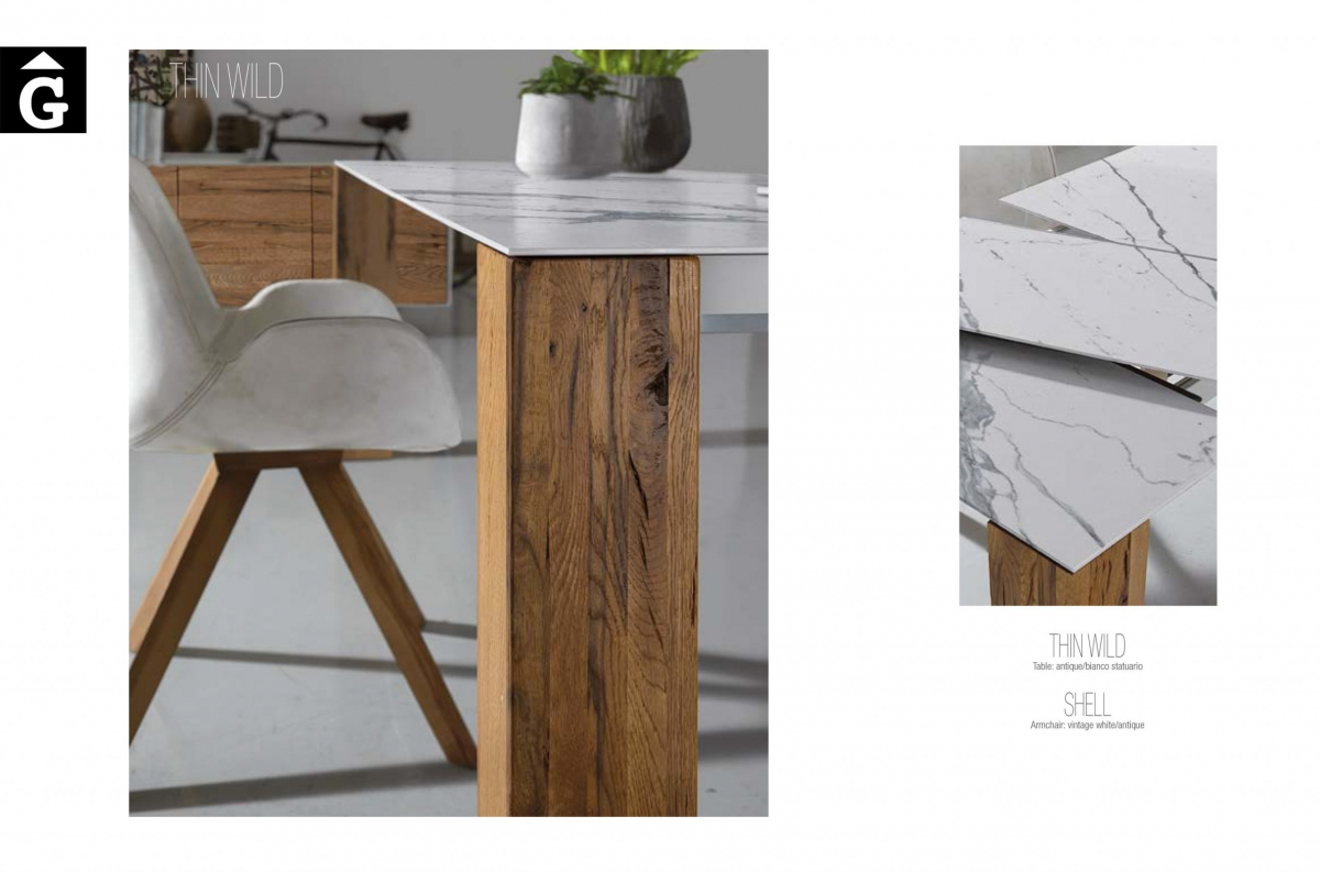 Taula Thin Wild detalls Oliver B by MOBLES GIFREU